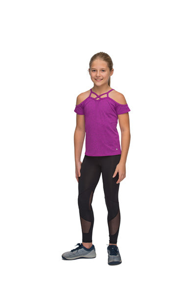 Niñas Camisa Hombro Abierto