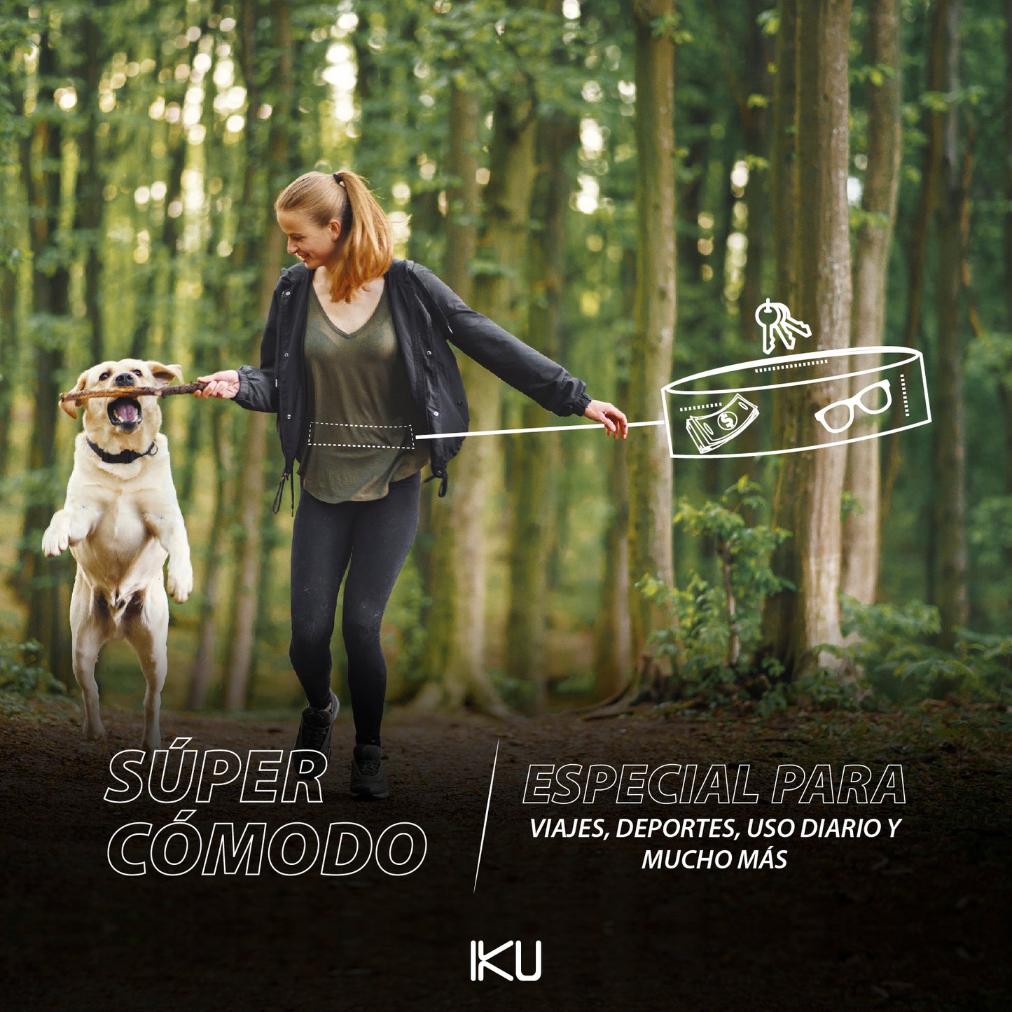 Koala - Cinturon para Ejercicio y  Mas