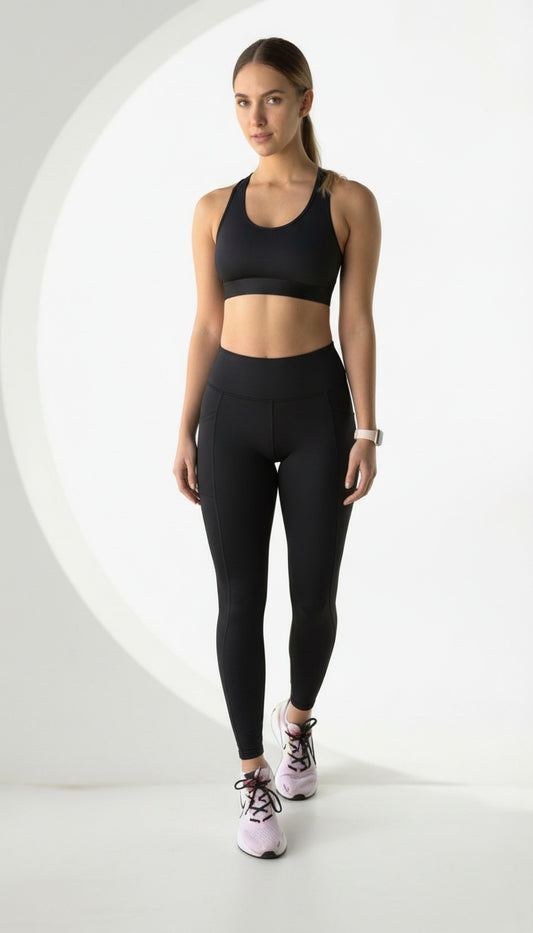 Basicos en Nylon con Bolsillos