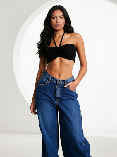 Rectangle Scrunchie Top